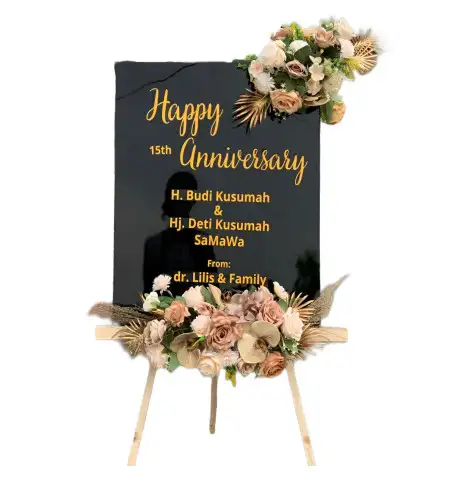 Papan Bunga Akrilik Pangempon